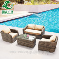 China supplier value city outdoor garden wicker furniture set